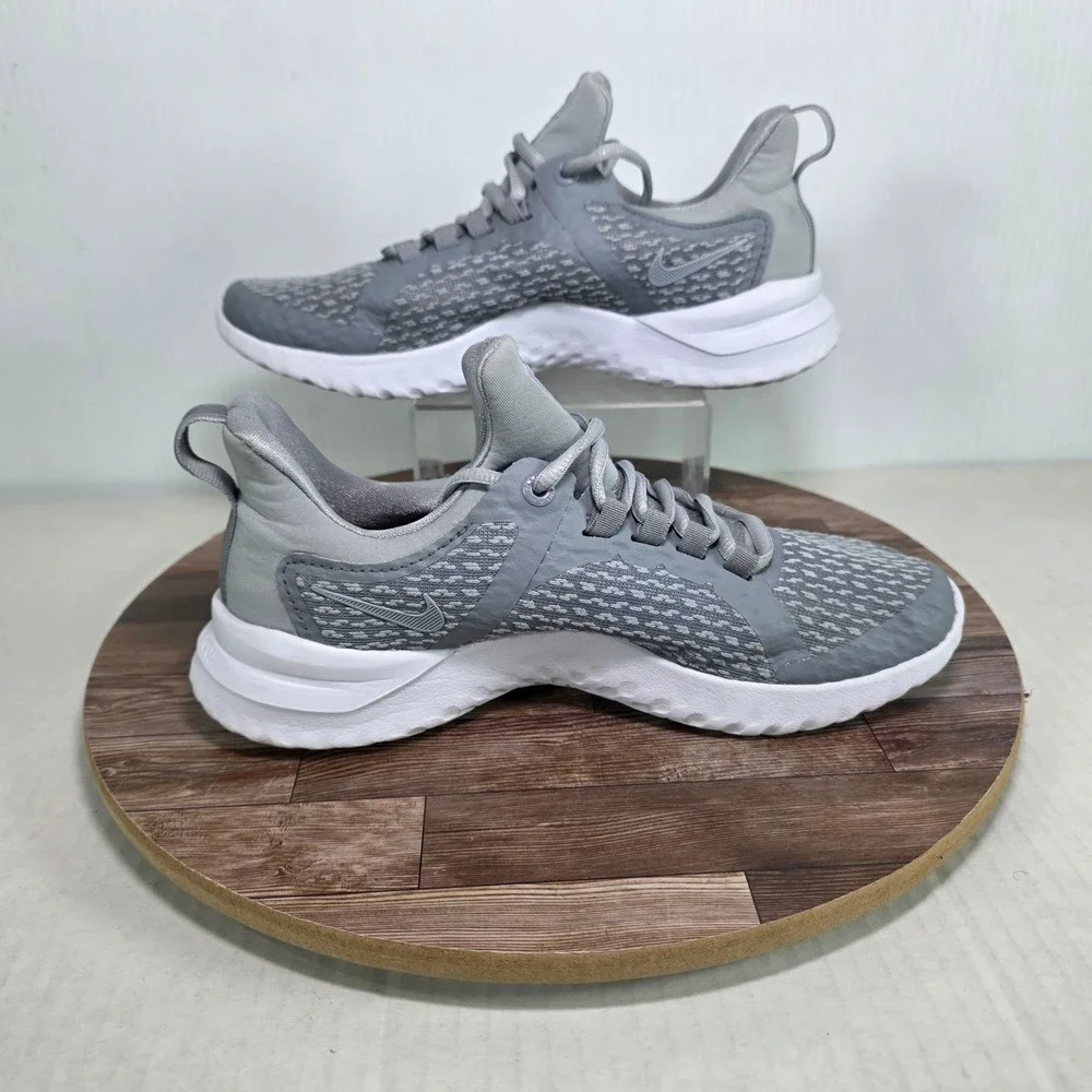 Nike Renew Rival Shoes Mens 6.5 Gray Mesh Low Top Running Sneakers AA7411-006‎